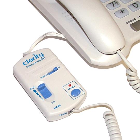 HA40 In-Line Telephone Amplifier