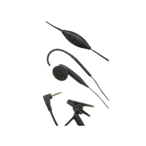 ClearSounds CL003 ClearLink Single Silhouette Hook & Earbud (2.5mm)