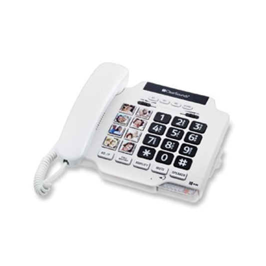 ClearSounds CSC500 Amplified Large Button Speakerphone w/Photo Frame Buttons - Ideal for Memory Loss