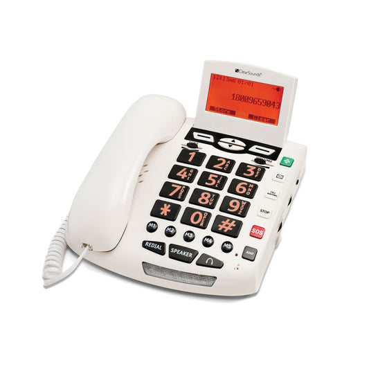ClearSounds WCSC600 Amplified Big Button Telephone with Caller ID and Speakerphone