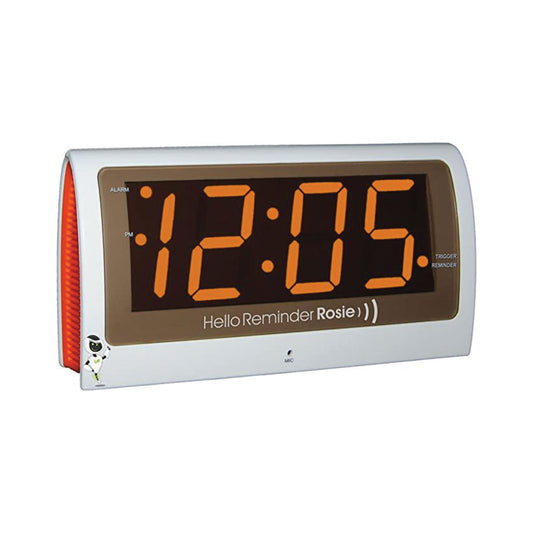 SMPL Reminder Rosie Talking Alarm Clock with Personalized Voice Reminders